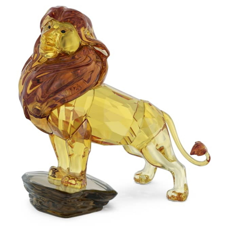 Swarovski 5680764 swarovski fashion piece - the lion king mufasa nuovo in scatola originale