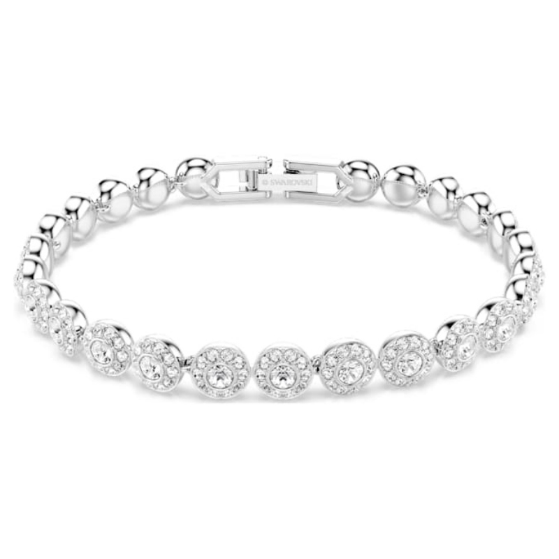 Swarovski 5071173 bracciale swarovski rigido / soft - bracciale cry/rhs m nuovo in scatola originale