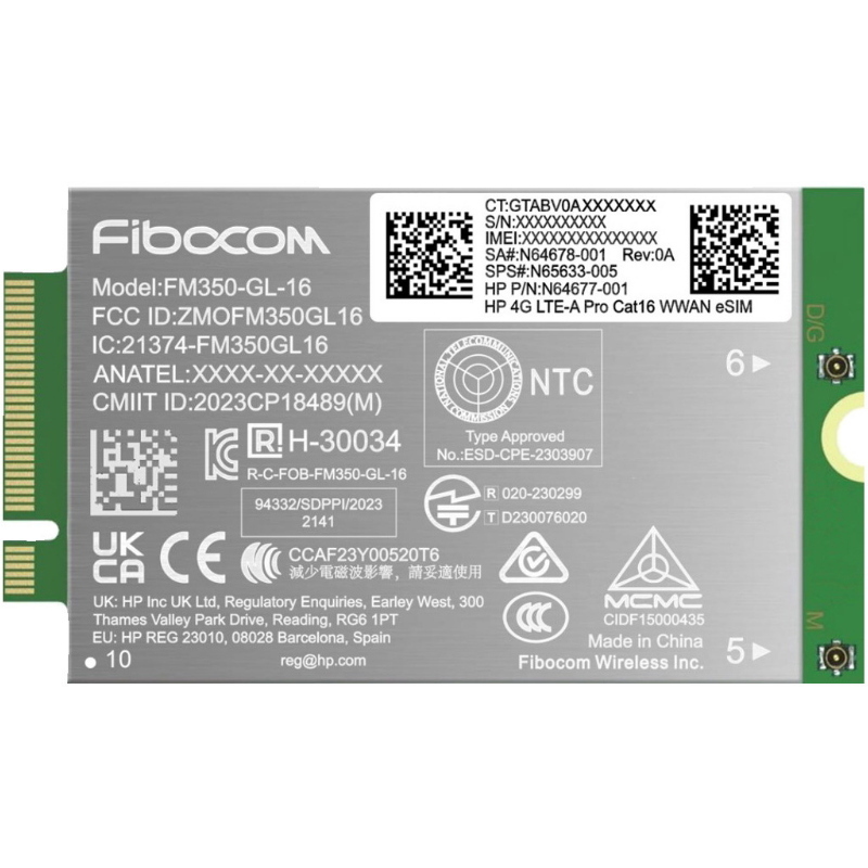 Hp 4g lte-a pro cat16 wwan - Immagine 7
