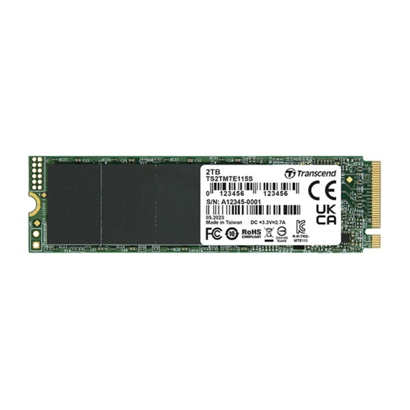 Transcend pcie ssd 115s m.2 1 tb pci express 3.0 3d nand nvme