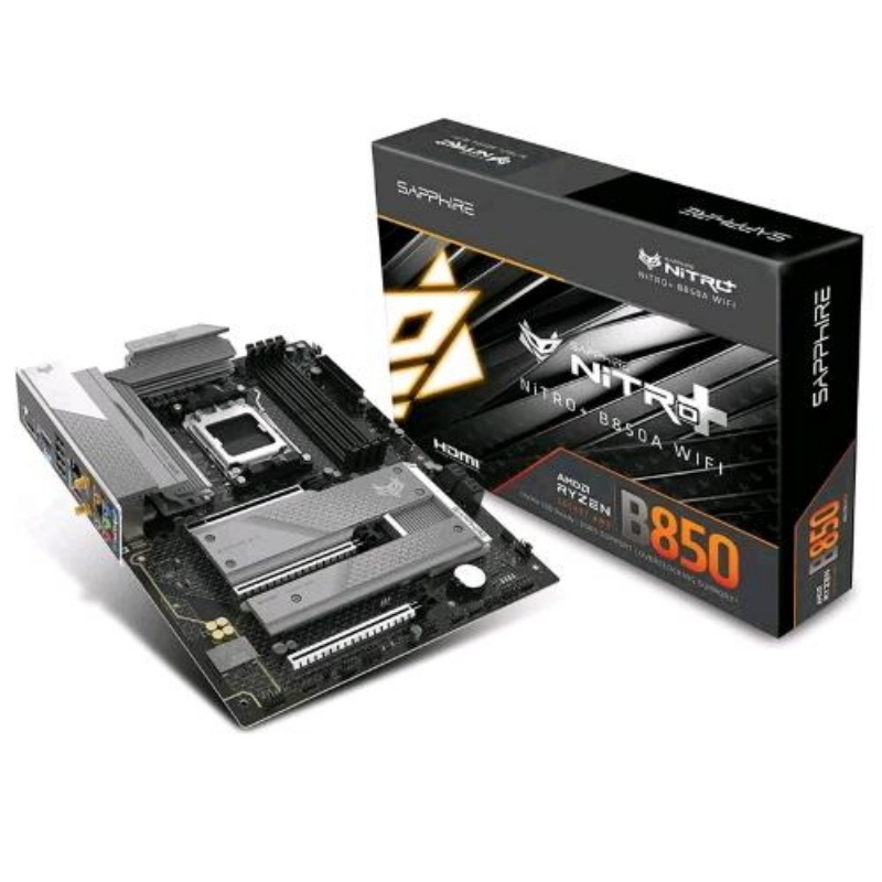 Sapphire Nitro+ B850a Wi-Fi (Am5, Amd B850, Atx), Scheda Madre - Immagine 10