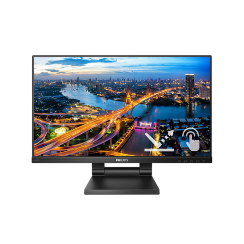 Philips 222B1TC-00 B Line Monitor PC 21,5" Full HD IPS 75 Hz (Nero)