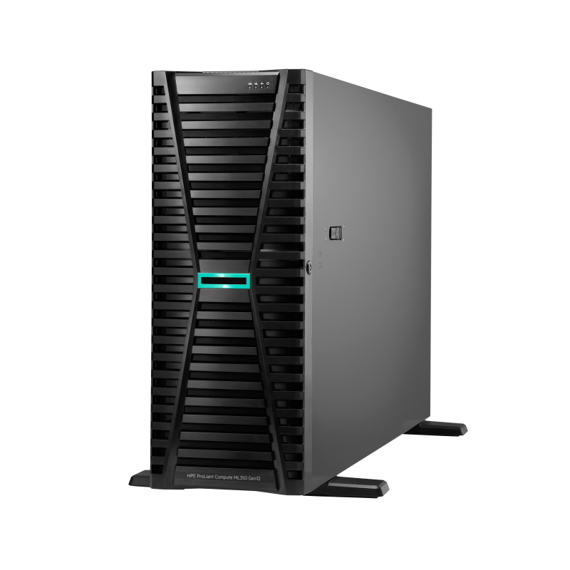 Hpe proliant compute ml350 gen12 6515p 16c 1x64gb-r 8sff mr408i-o 2x480gb ssd 2x1000w ps eu server