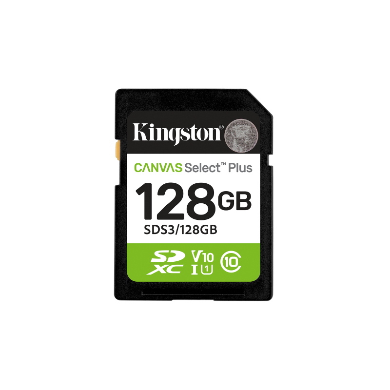 Kingston Technology 128GB SDXC Canvas Select Plus Gen3 150MB/s C10 UHS-I U1 V10 - Immagine 8
