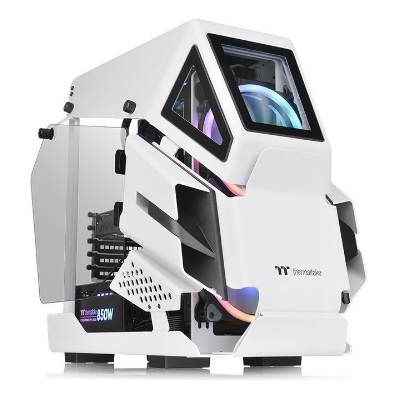 Thermaltake ah t200 snow micro tower bianco