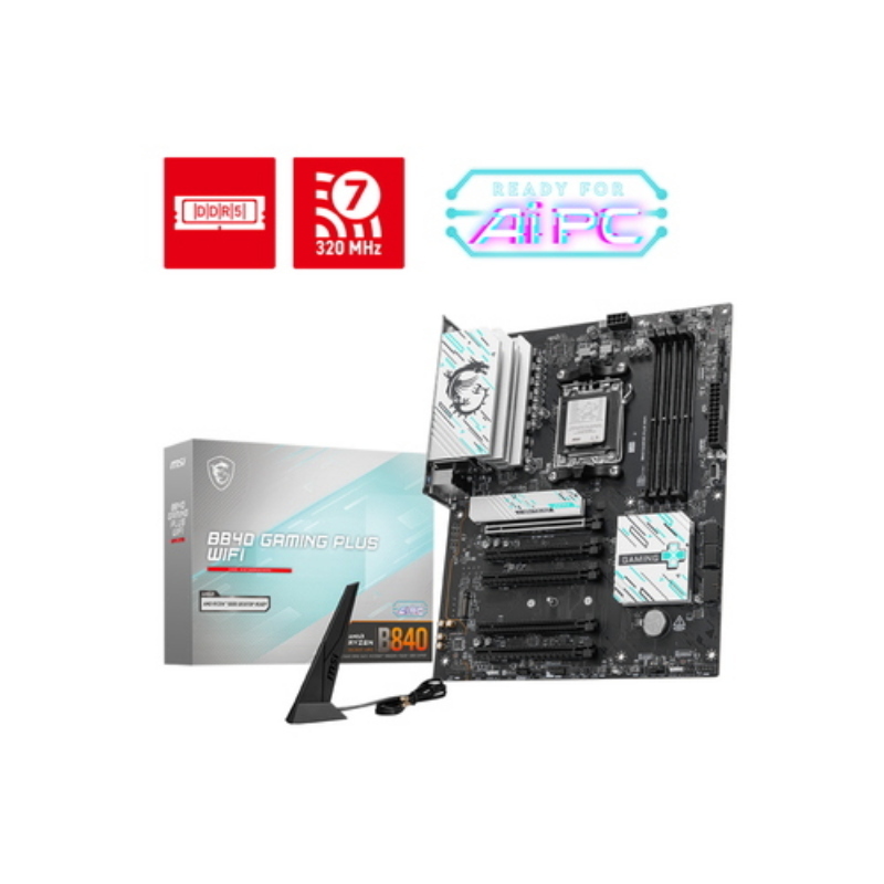 MSI B840 GAMING PLUS WIFI scheda madre AMD B840 Socket AM5 ATX - Immagine 14
