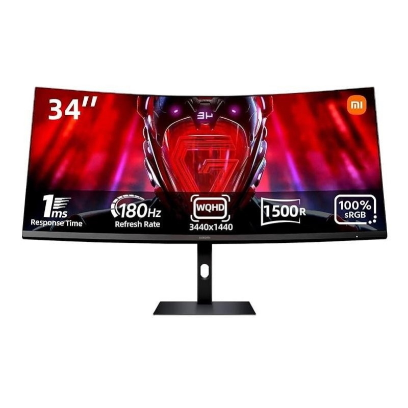 Xiaomi MONITOR 34" GAMING G34WQI 2026 LED QUAD HD 3440X1440 CURVO