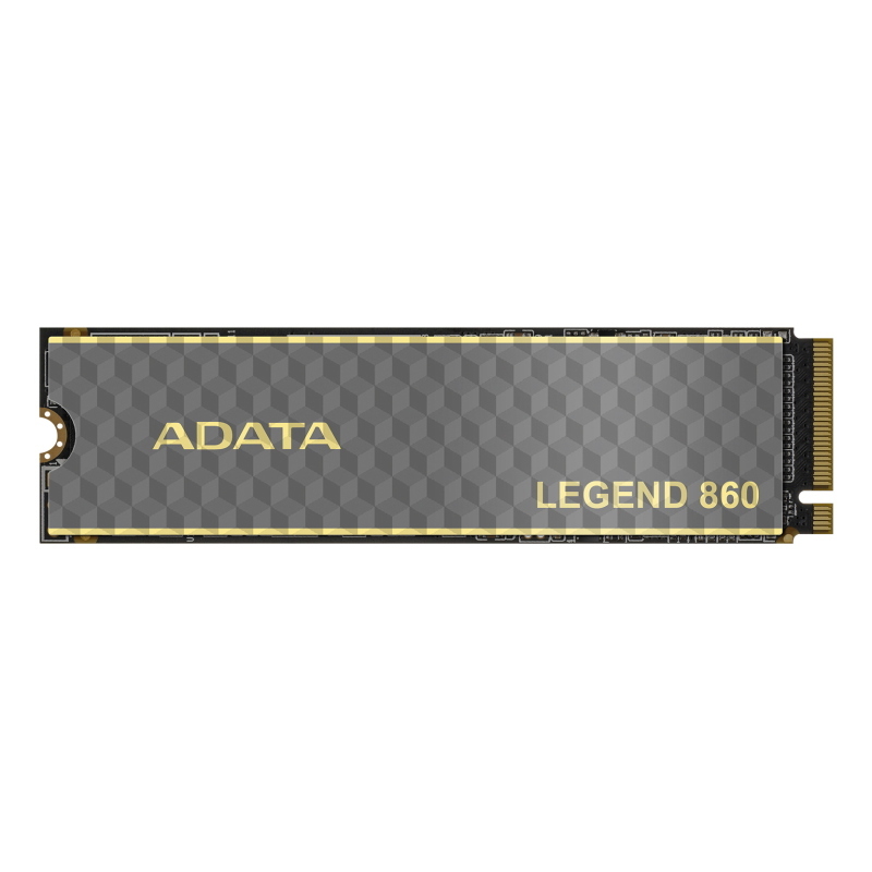 A-data ssd-solid state disk m.2(2280) nvme 1000gb(1tb) pcie4.0x4 adata sleg-860-1000gcs legend 860 read:6000mb/s-write:4000mb/s