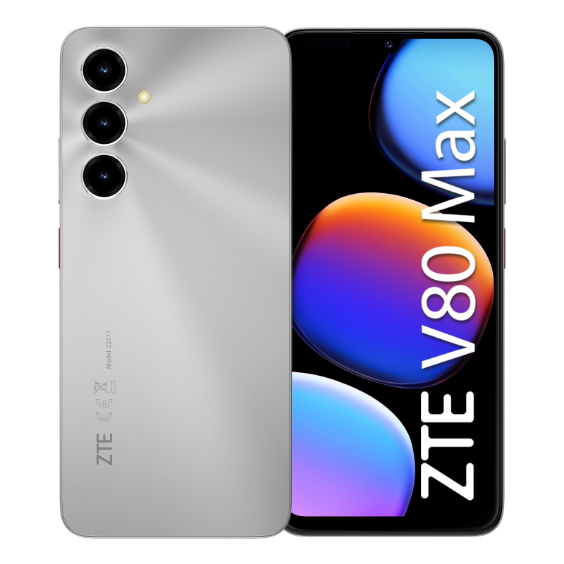 Zte smartphone v80 max 4+128 silver