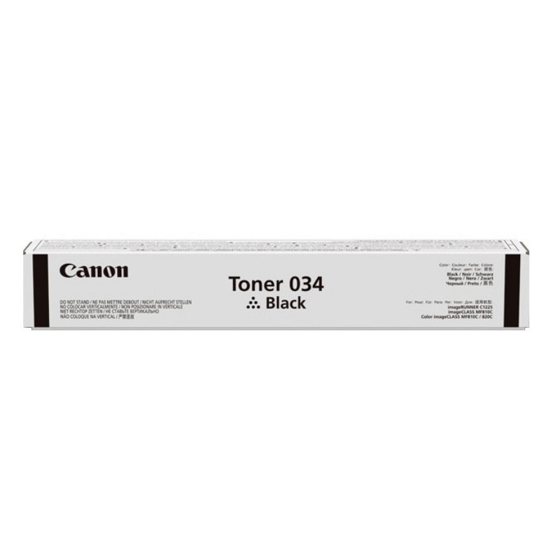 Canon 034 cartuccia toner 1 pz Originale Nero - Immagine 2
