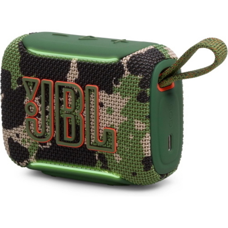 Jbl go 5 speaker bluetooth ultra portatile con potente jbl pro sound e bassi incisivi pairing airtouch design impermeabile 10 ore di autonomia verde mimetico