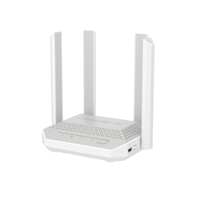 Keenetic Hopper (KN-3811) Router Gigabit Wi-Fi 6 mesh AX3000 con smart switch Gigabit a 4 porte e porta USB 3.0
