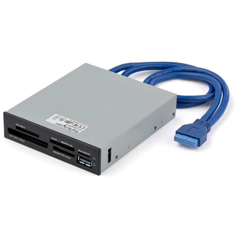 Startech.com lettore interno di schede memoria flash usb 3.0 con supporto uhs-ii