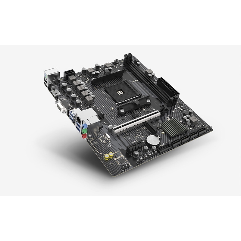 Sapphire Mb Amd A520, A520M-E, MicrO-Atx, Am4, Ddr4, PcI-Ex16, Sata3 - Immagine 9