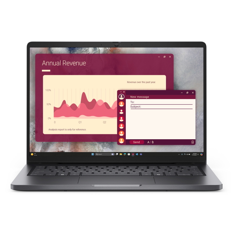Dell nb 14 pro 14 ultra 5 225u 16gb 512gb ssd win 11 pro - senza alimentatore