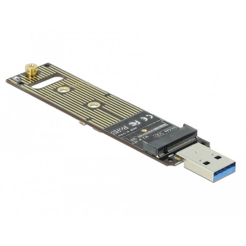 Delock Verde 64069 Convertitore Di Interfaccia [1X M2 - 1X Usb 3.2 Gen 2] - Immagine 6