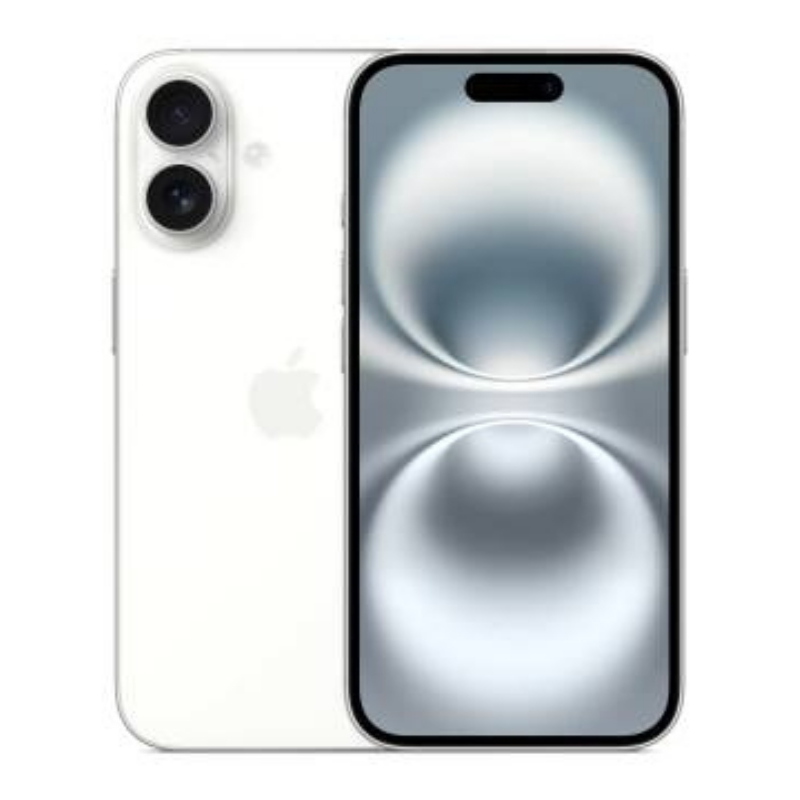 Apple iphone 16 128gb 6.1 white mye93zd/a