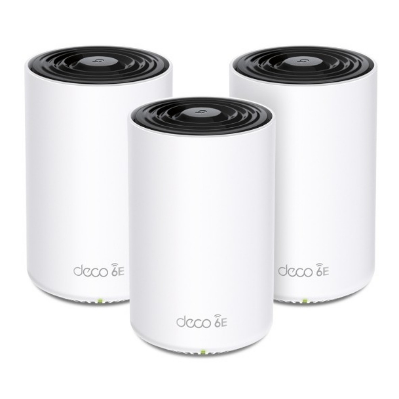 Tp-Link Deco Xe75 Sistema Mesh Wi-Fi 6E Axe5400mbps, 3Pz - Immagine 3