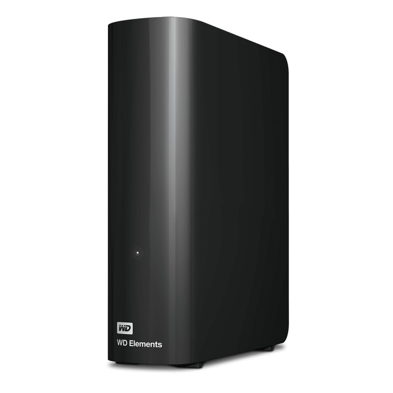 Western digital elements desktop disco rigido esterno 12 tb nero