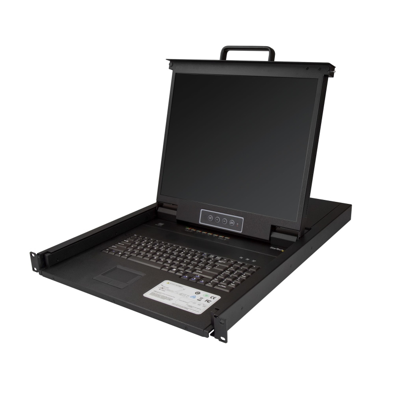 Startech.com console kvm per armadio rack a 8 porte vga con schermo lcd - 19\ - 1u