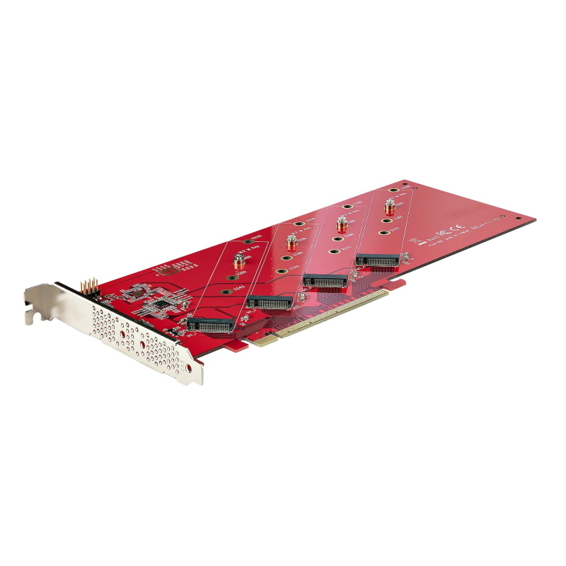 Startech Adattatore Quad M.2 Pcie, Scheda Controller - Immagine 3