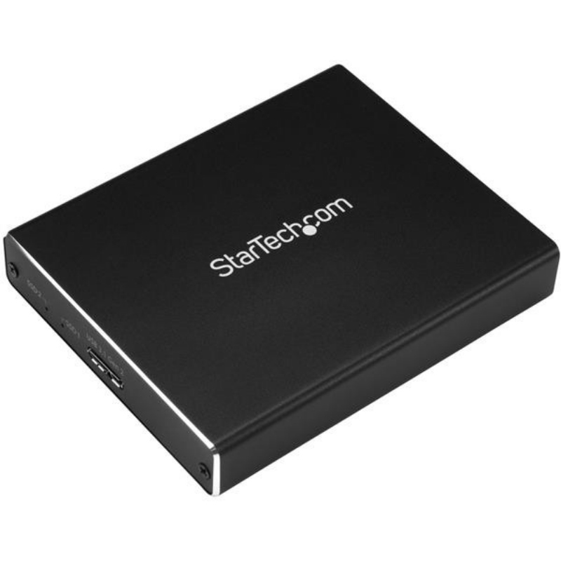Startech .Com Box Esterno Usb 3.1 (10Gbit/S) A 2 Slot - Enclosure M.2 Ngff Ssd Sata - Raid - Immagine 4