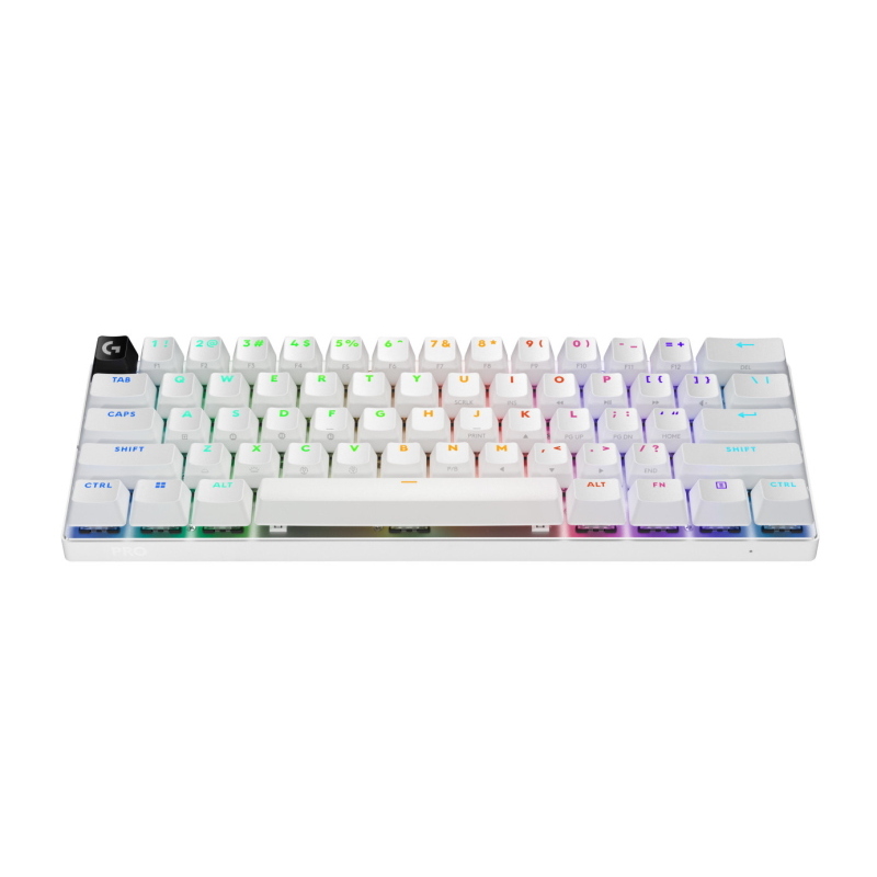 Logitech Bianco Pro X60 (De, Cablato, Senza Fili), Tastiera, - Immagine 3