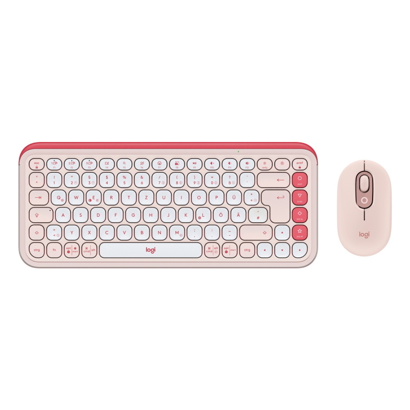 Logitech POP ICON COMBO (POP ICON COMBO MOUSE AND KB - ROSE - DEU - CENTRAL-419) - Immagine 3
