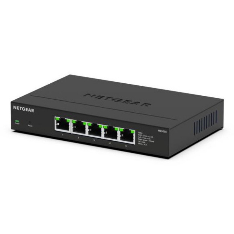 NETGEAR MS305E Non gestito 2.5G Ethernet [100/1000/2500] Nero (5PT MULTIGIG PLUS - Immagine 9