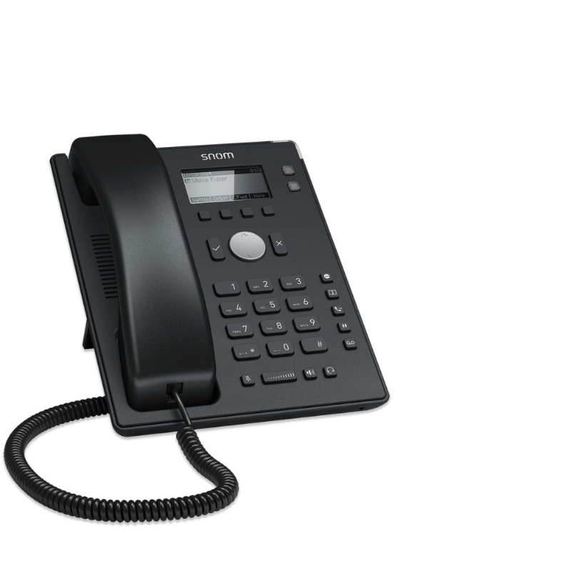 TELEFONO SNOM D120 W/O PS BLACK - Immagine 5