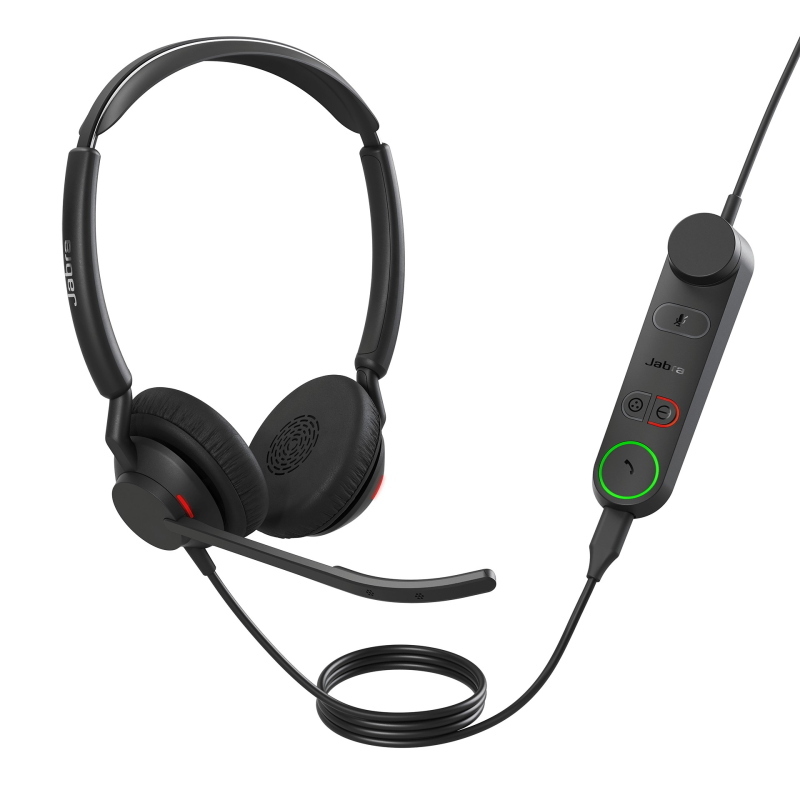 Gn-Audio Neri Auricolari Jabra Engage 50 Ii Con Cavo Usb Cancellazione Rumore Microfoni - Immagine 2