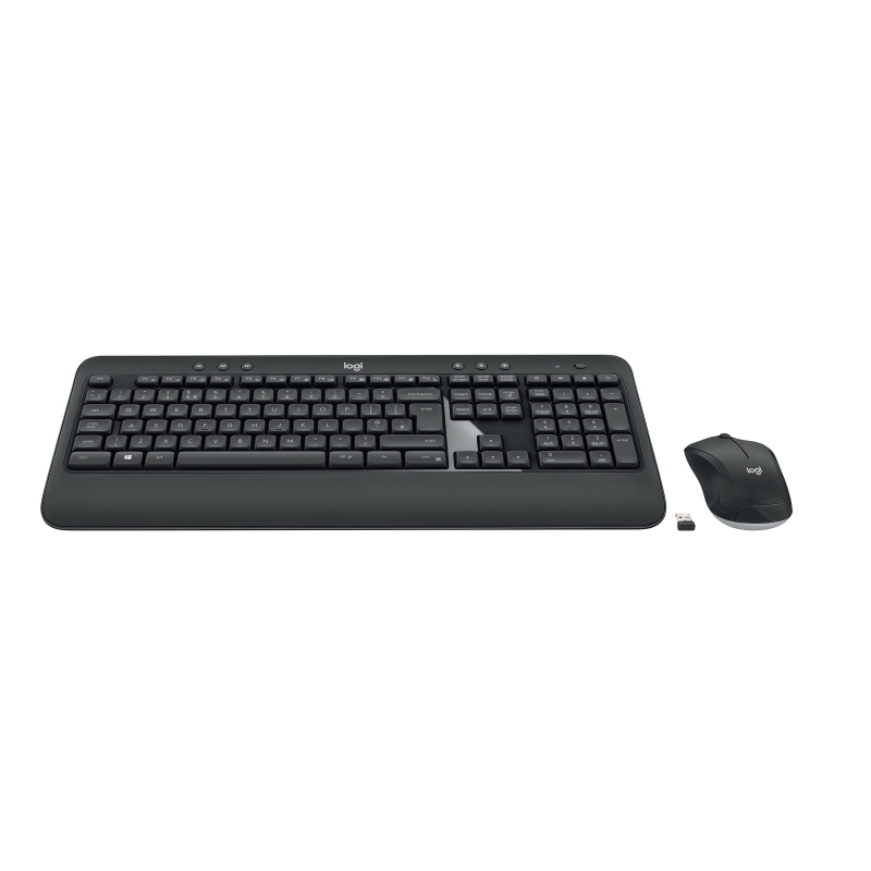 Advanced mk540 tastiera mouse incluso universale usb azerty francese nero, bianco - Immagine 3