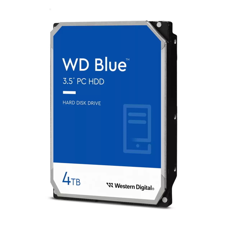 Western digital blue wd40ezax disco rigido interno 3.5\ 4 tb serial ata iii