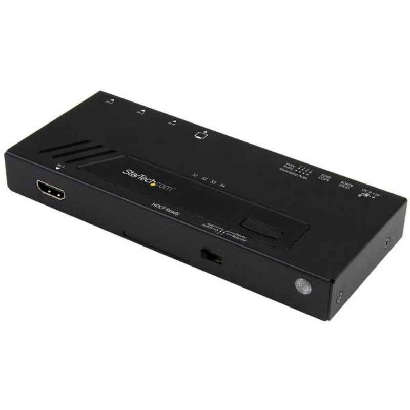 Startech Switch Video 4 Porte 4K Hdmi, Switch Box - Immagine 4