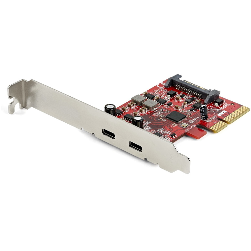 StarTech.com Scheda PCIe a 2 porte USB 3.1 - 2x USB-C - USB 3.2 Gen 2 fino a - Immagine 6