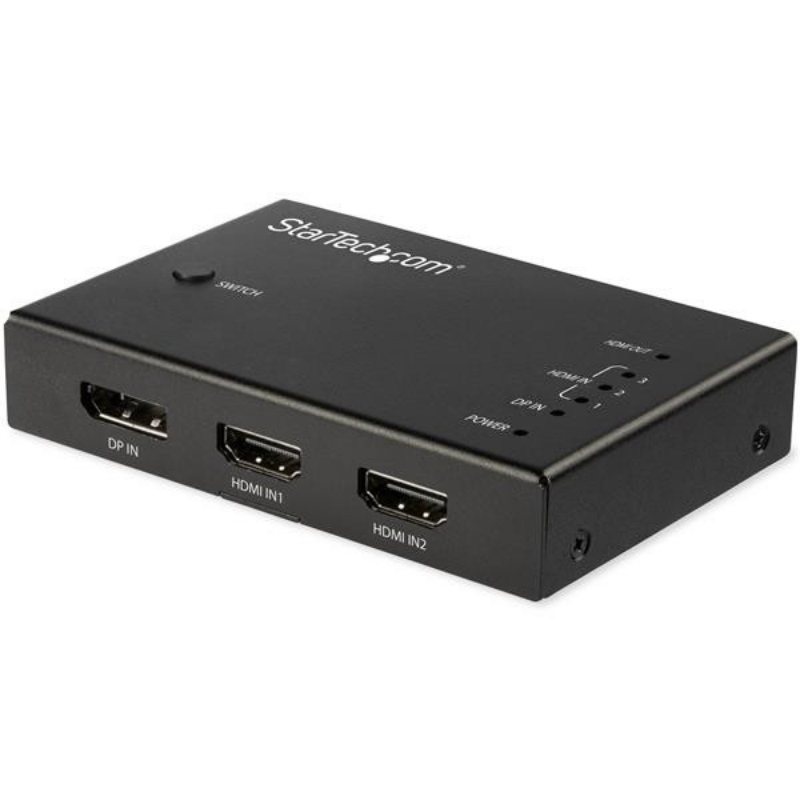 Startech .Com Switch Commutatore A 4 Porte Hdmi - 3X Hdmi E 1X Displayport - 4K 60Hz - Immagine 2