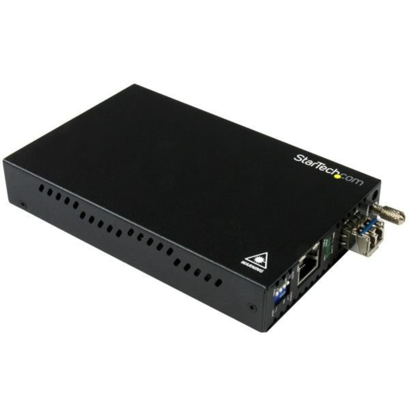 Startech .Com Convertitore Multimediale Gigabit Ethernet Rame A Fibra - Sm Lc - 20Km - Immagine 3