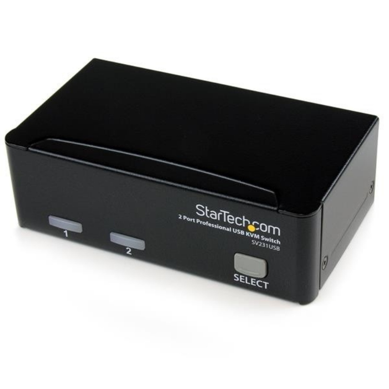 Startech Nero Sv231usbgb, Switch Kvm, - Immagine 3