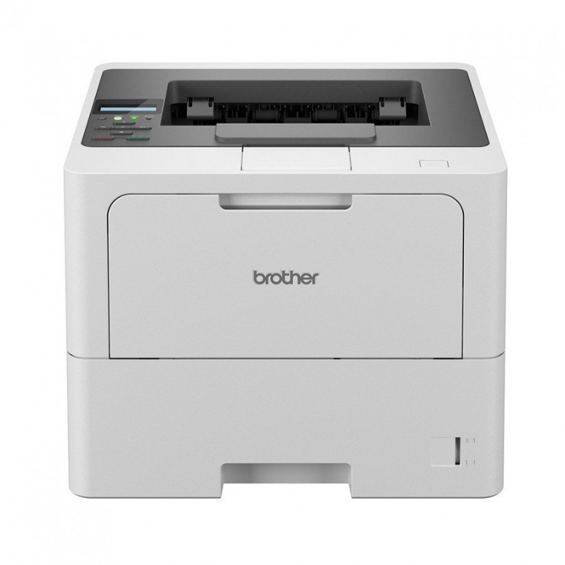 Brother stampante laser a4 b/n, 50ppm, cassetto alta capacita, fronte e retro auto, usb/wifi