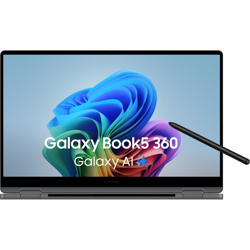 Samsung galaxy book5 360 np754qha-ka4de laptop intel core ultra 7 258v ibrido (2 in 1) 39,6 cm (15.6\) touch screen full hd 32