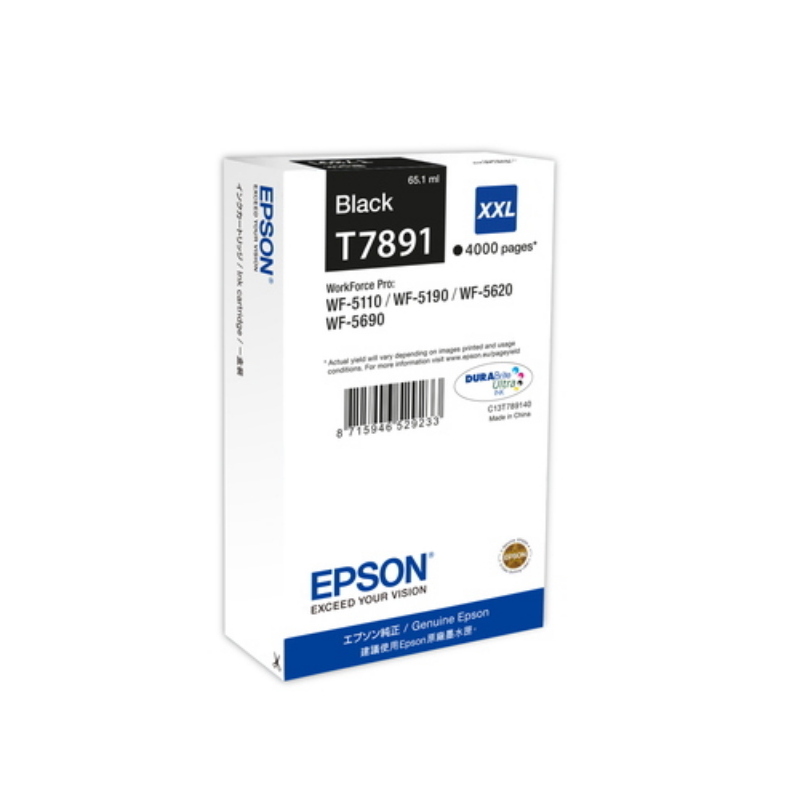 Epson cart ink nero xxl per wf-5100-51900-5620-5690-xxl, serie torre di pisa