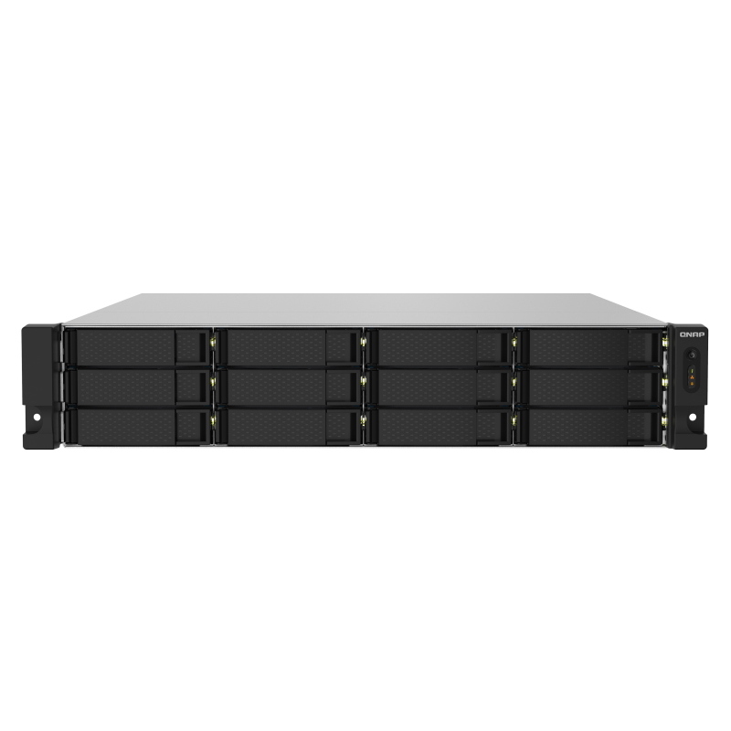 Qnap ts-1232pxu-rp nas armadio (2u) collegamento ethernet lan nero al324