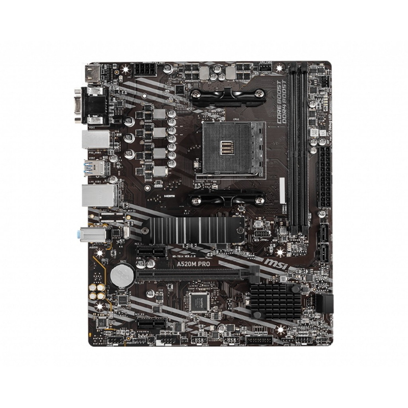 Msi a520m pro amd socket am4 motherboard - Immagine 12
