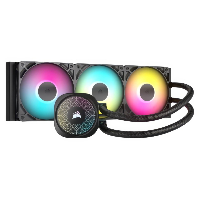 Corsair Refrigerazione Liquida Nautilus 360 Rs Argb 360Mm 3 Ventole Led - Immagine 6