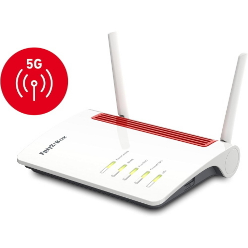 Fritz! fritzbox 6850 5g router mobile 5g wi-fi dual band