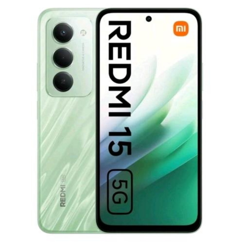 Xiaomi redmi 15 5g dual sim 6.9 octa core 128gb ram 4gb 5g europa ripple green