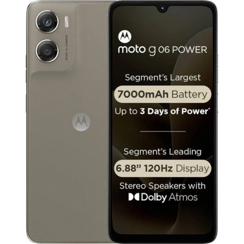 Motorola g06 power 4g pantone laurel 4/64gb dual sim - (garanzia europa - no brand)
