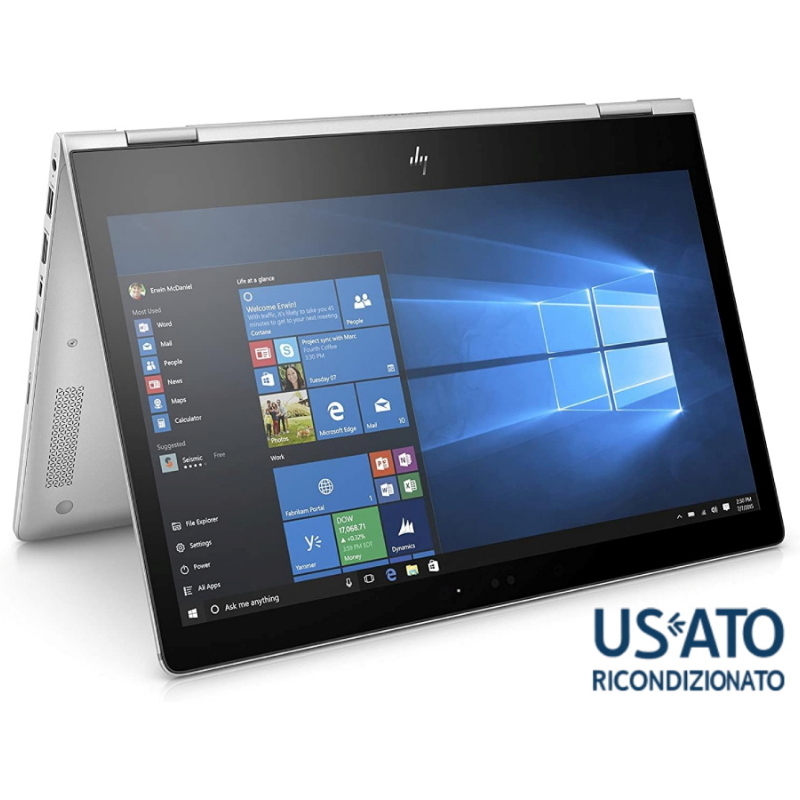 Pc reset nb ref i5 13,3 16gb 512gb w11p i5-11xxu hp 1030 x360 g8 touch conv