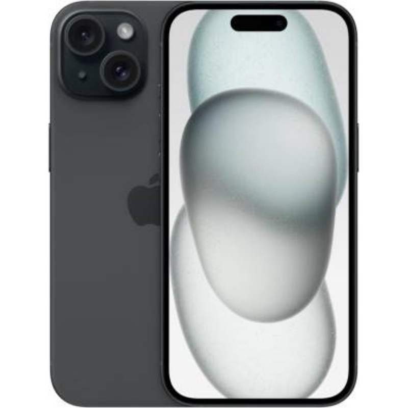 Apple iphone 15 128gb 6.1 black mtp03hn/a