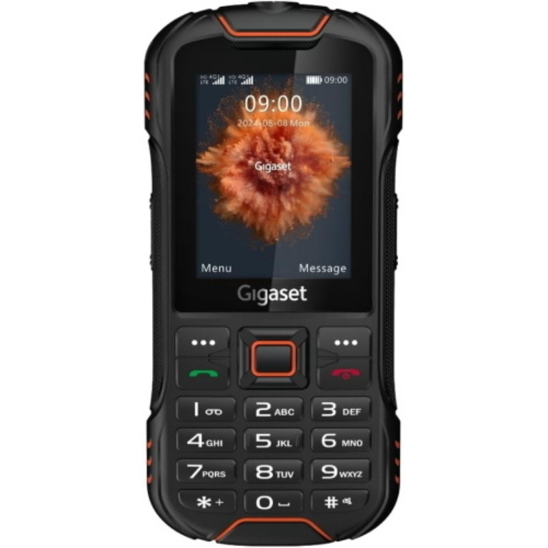 Gigaset Nero Telefono Glx8 Plus 4G Dual Sim 2.4" - Immagine 4